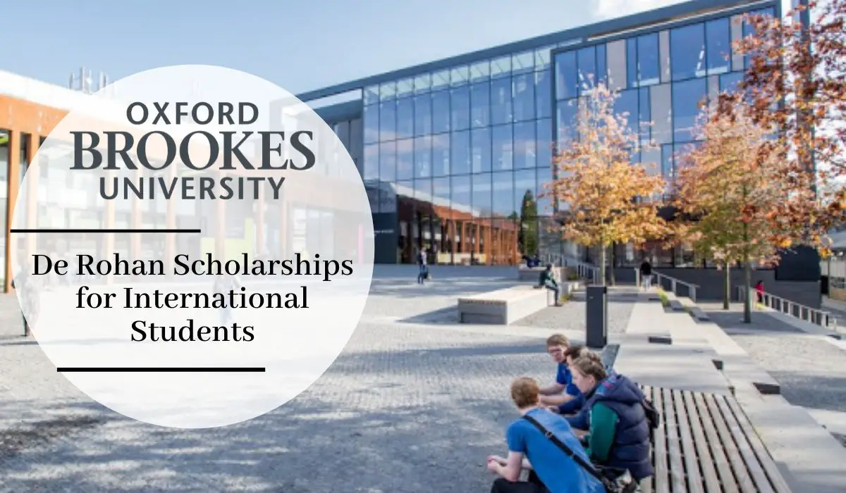 De Rohan Scholarships for International Students at Oxford Brookes  University, 2020