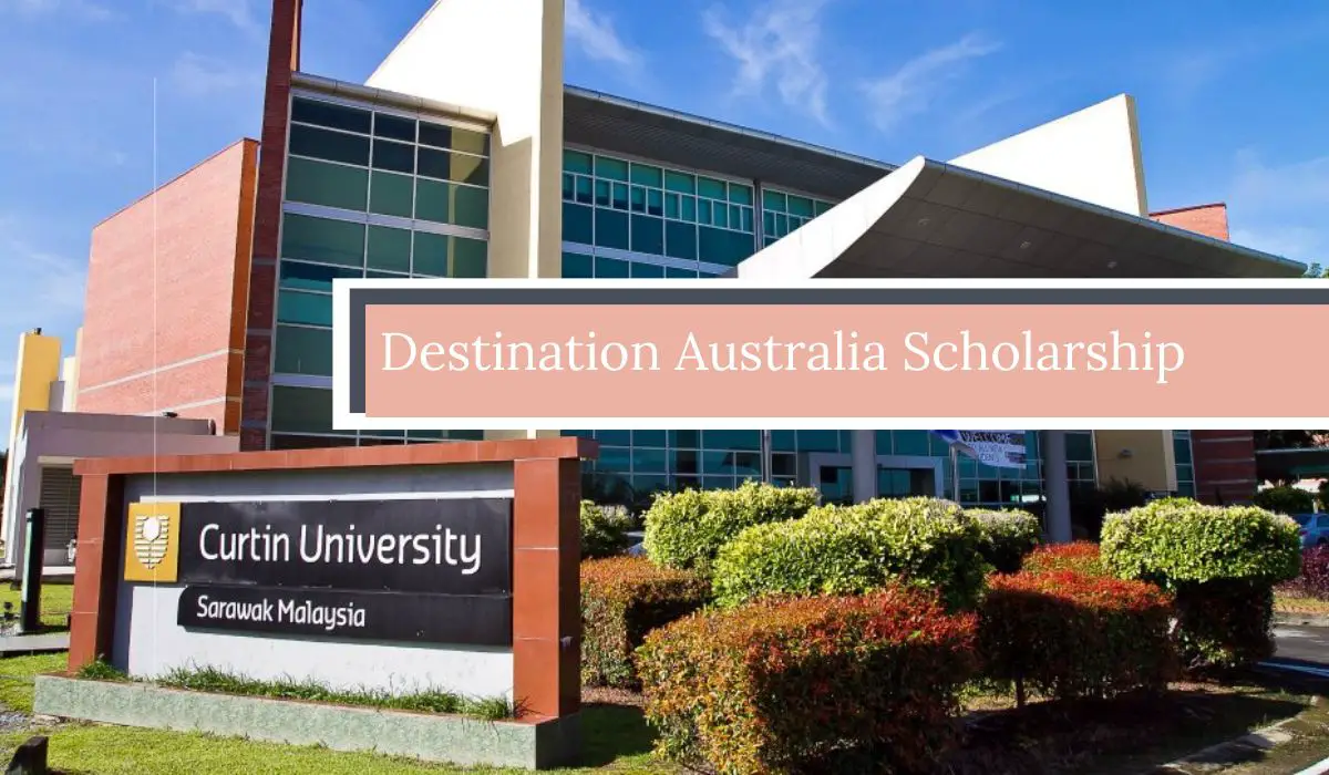 Destination Australia Scholarship at Curtin University, Australia