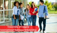 International Entrance Scholarship at University of Calgary, Canada
