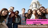 Manchester Metropolitan University Postgraduate Excellence International Scholarship