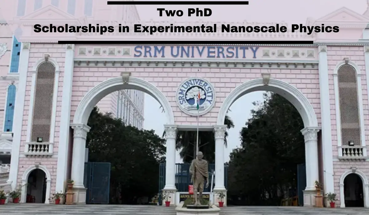phd physics scholarships in india