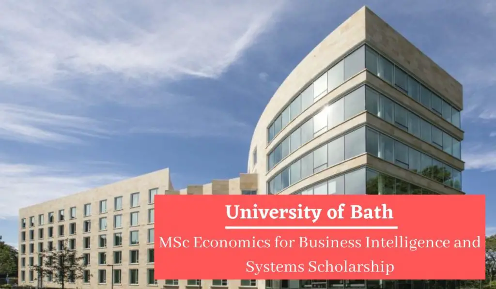 University of Bath International MSc Economics for Business