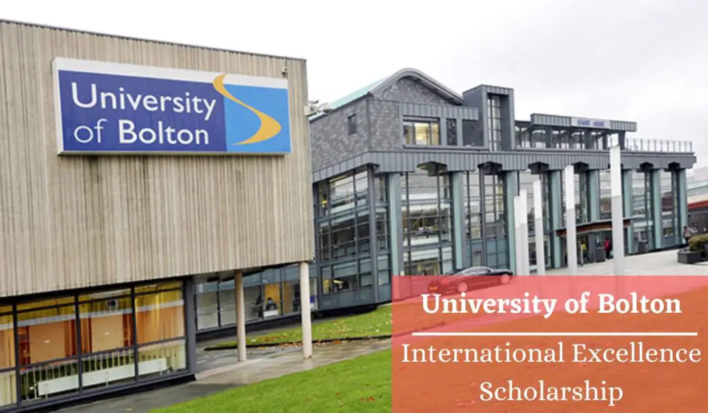 University of Bolton International Excellence Scholarship