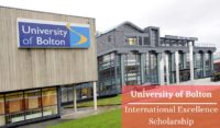 University of Bolton International Excellence Scholarship