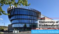 University of Huddersfield China, Macau & Taiwan Early Payment Scholarship