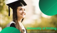 University of Stirling Anne Wingate Paterson Scholarship