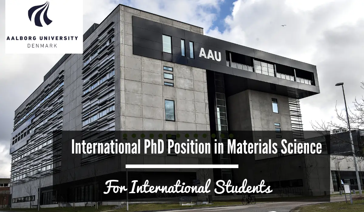 AU International PhD Position in Materials Science, Denmark