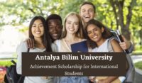 Antalya Bilim University Achievement Scholarship for International Students