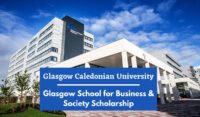 GCU Glasgow School for Business & Society Scholarship in the UK