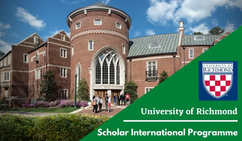 University of Richmond Scholar International Programme in the USA