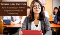 Vietnam Japan University Fully-funded Japan-ASEAN Integration Fund (JAIF) Scholarship