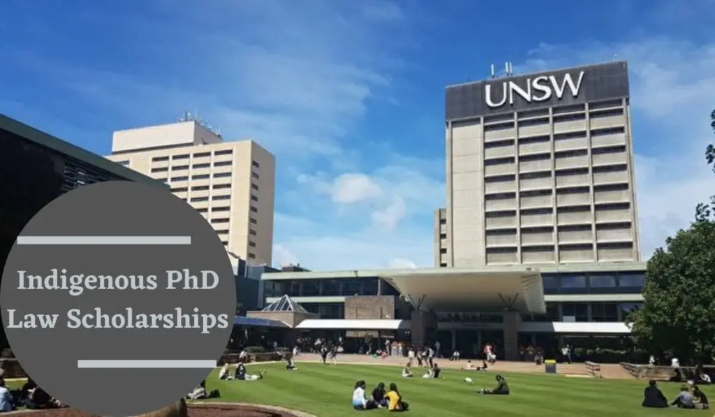 Indigenous PhD Law Scholarships at University of New South Wales, Australia