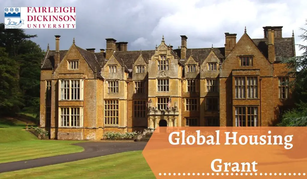 Global Housing Grant at Fairleigh Dickinson University, USA