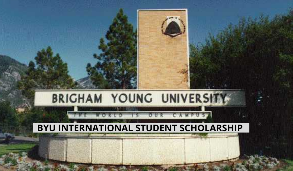 BYU International Student Scholarship in the USA