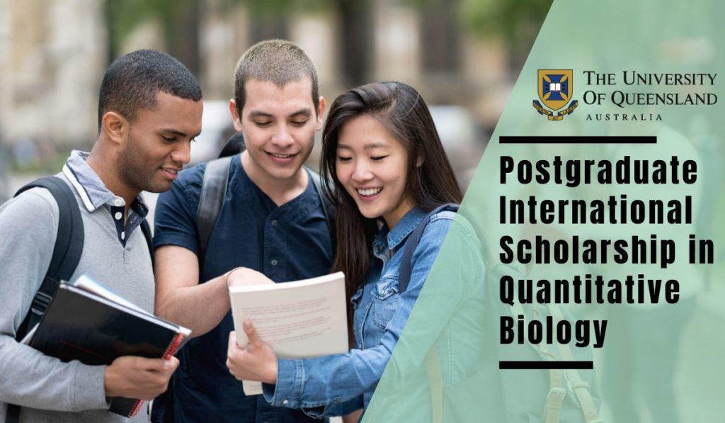 UQ Postgraduate International Scholarship