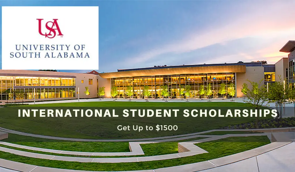 University Of South Alabama International Student Scholarships In USA