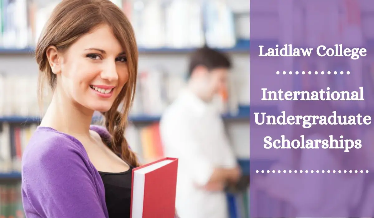 International undergraduate financial aid at Laidlaw College, New Zealand