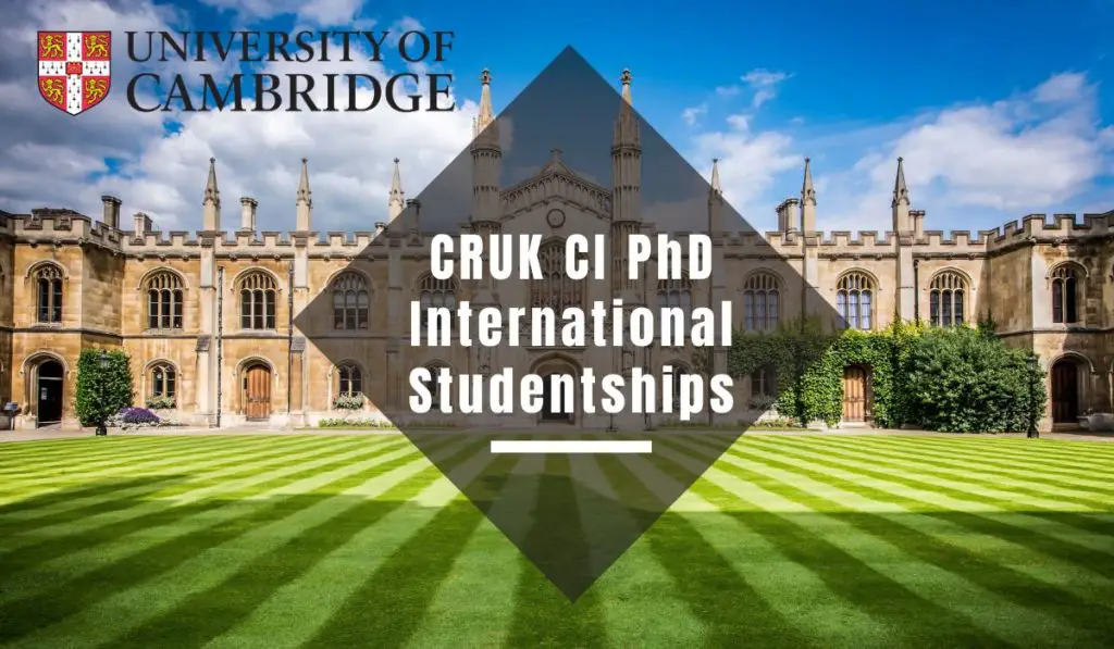 cambridge university phd stipend