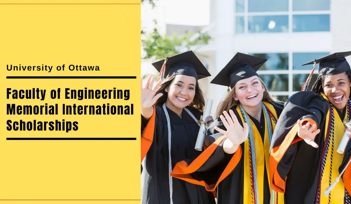 University of Ottawa Faculty of Engineering Memorial international awards, Canada 