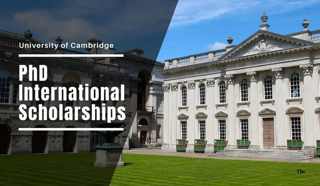 cambridge international scholarship (phd)