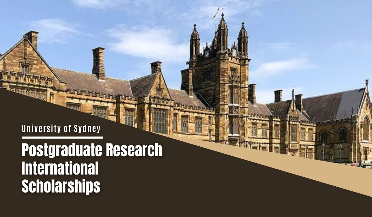 University of Sydney Postgraduate Research international awards in Computational Chemistry, Australia