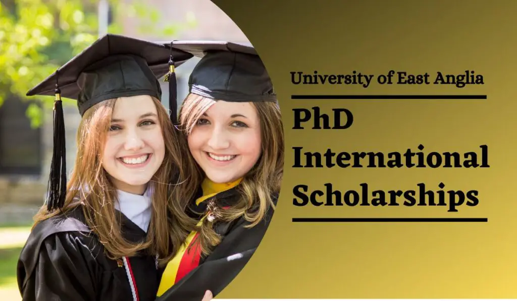 UEA PhD international awards in the UK, 2021