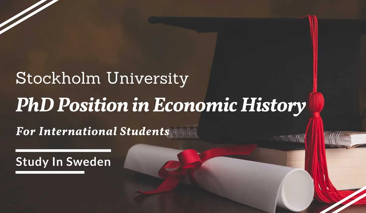 stockholm university phd positions
