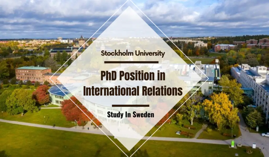 tourism phd position in sweden