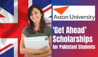 'Get Ahead’ Scholarships for Pakistani Students at Aston University, UK