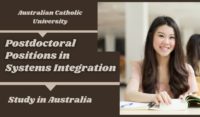 ACU Postdoctoral Positions in Systems Integration in Australia