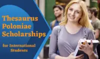 Thesaurus Poloniae Scholarships for International Students in Poland
