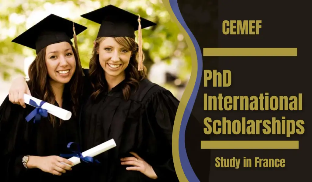 CEMEF PhD International Scholarships in Energy Saving, France