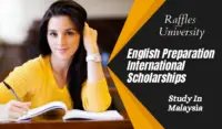 English Preparation Programme International Scholarships at Raffles University, Malaysia