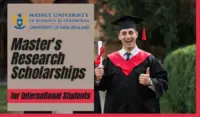Massey University Master's Research Scholarships in New Zealand