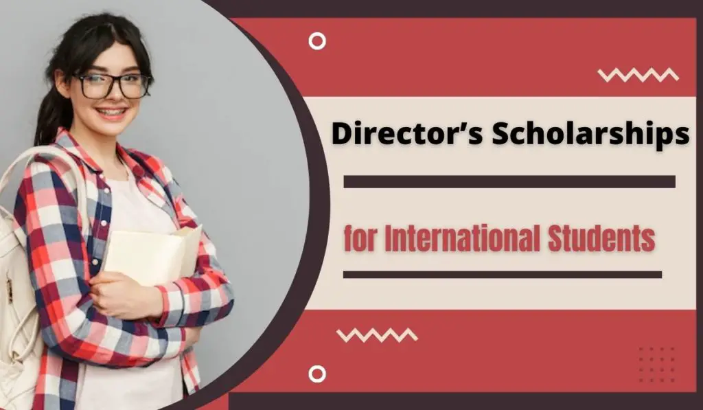 Director’s Scholarships for International Students at University of California Irvine, USA
