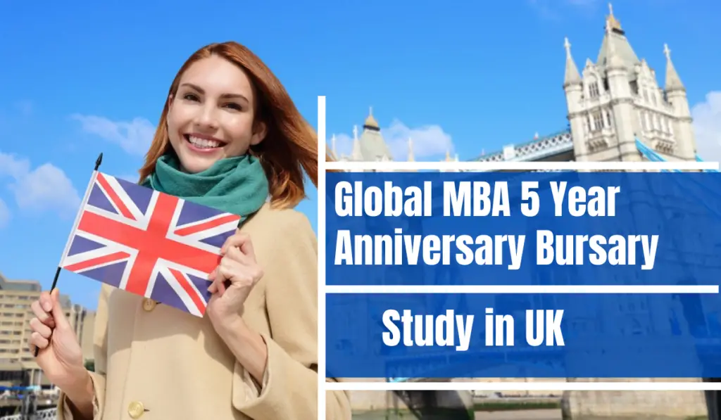 Global MBA 5 Year Anniversary Bursary in UK
