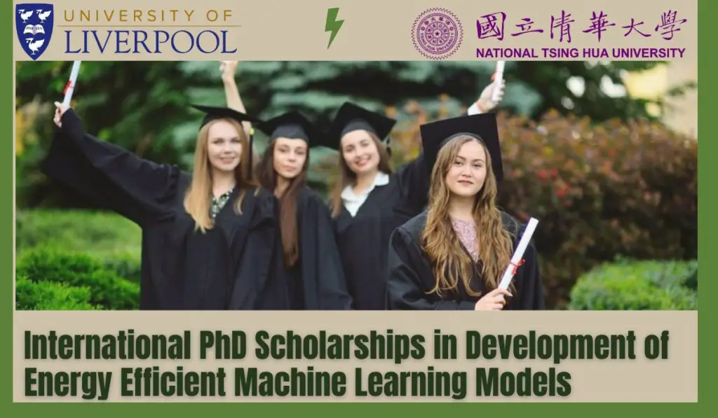 International PhD Scholarships in Development of Energy Efficient Machine Learning Models, 2022