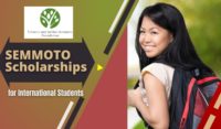 SEMMOTO Scholarships at the Frances & Sachio Semmoto Foundation for International Students in Japan