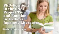 PhD-Positions in the SNSF Project Time and Emotion in Medieval Japanese Literature at University of Zurich, Switzerland