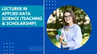 Lecturer in Applied Data Science (Teaching & Scholarship)