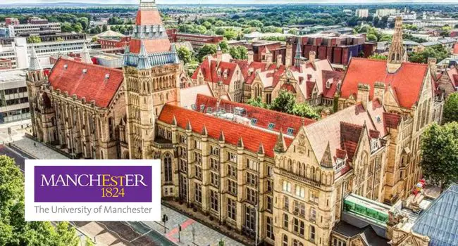 Usher Bursary for International Students at University of Manchester, UK