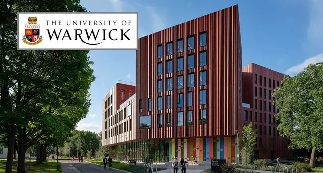 Centre for Doctoral Training & Research International Scholarships at University of Warwick, UK.