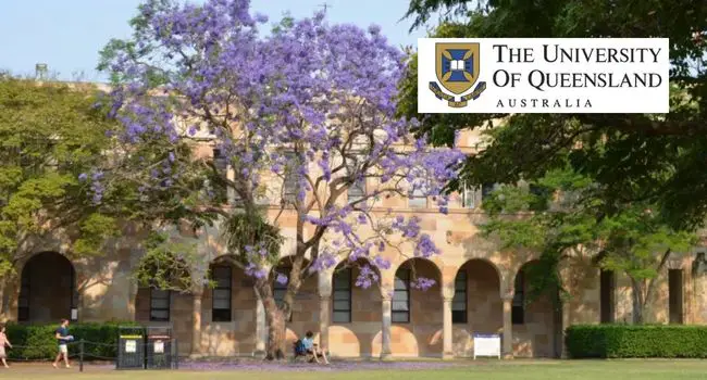International PhD Scholarship at University of Queensland in Australia.