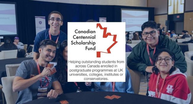 Canadian Centennial Scholarship Fund Award Program in the UK, 2023