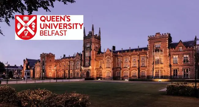 Early Confirmation Award for Students from South East Asia at Queens University Belfast, UK.