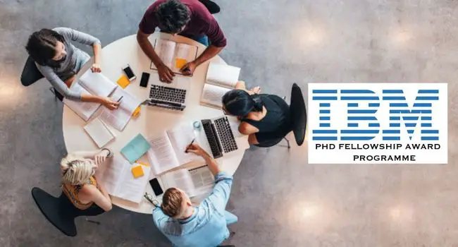 IBM PhD Fellowship Award Program Worldwide..