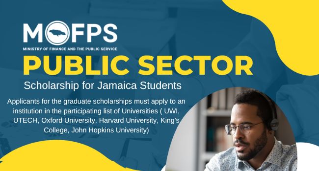 The Marcus Garvey Public Sector Scholarship for Jamaica Students.