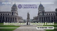 University of Greenwich International Hardship Fund in the UK.