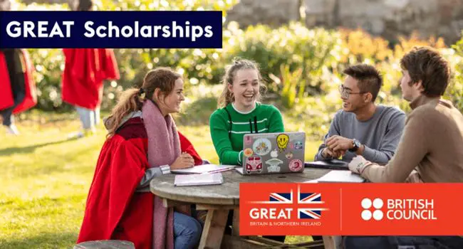 GREAT Scholarship for International Students at the University of St Andrews, UK