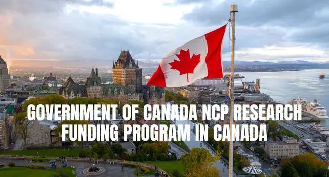 Government of Canada NCP Research Funding Program in Canada.